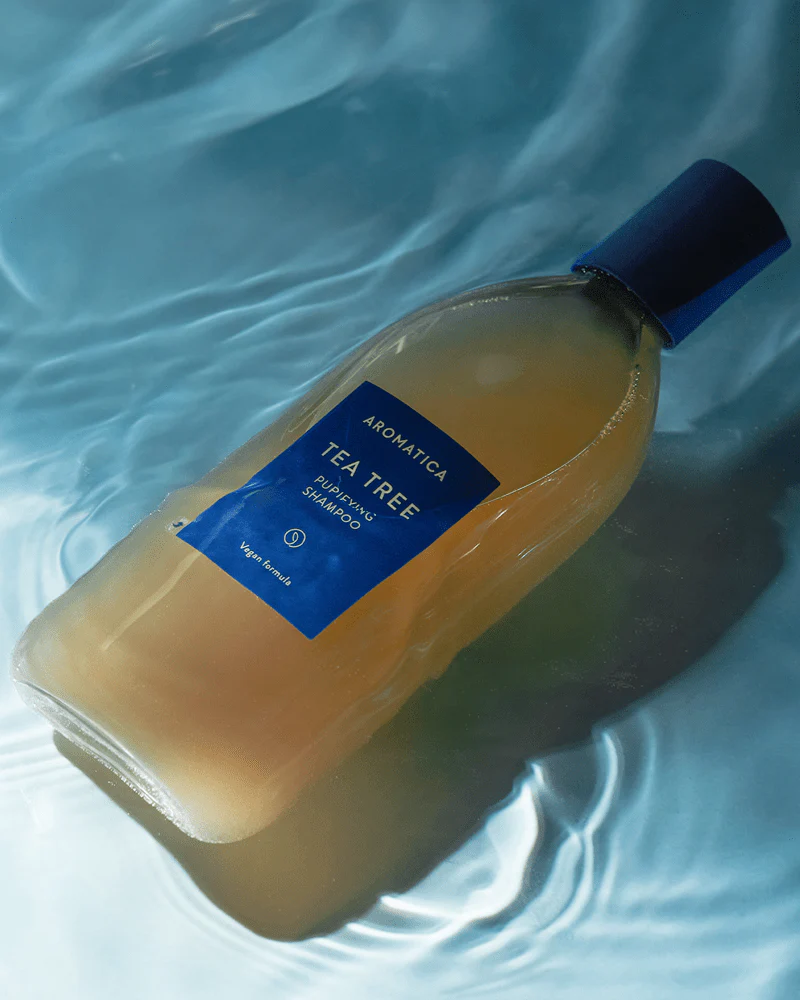 AROMATICA Tea Tree Purifying Shampoo 400mL - Image 3
