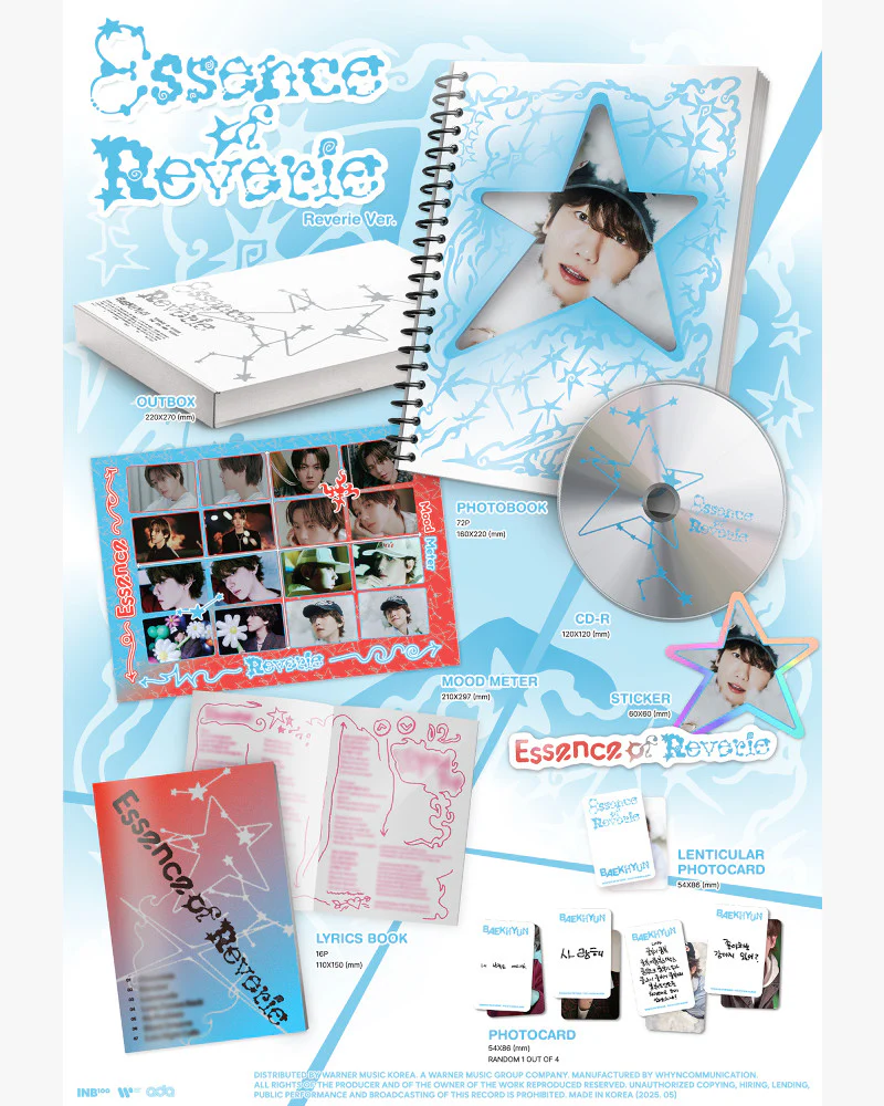 BAEKHYUN - Essence of Reverie – The 5th Mini Album (Photobook) (2 Versions) - Image 3