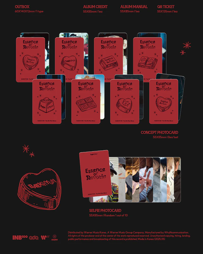 BAEKHYUN - Essence of Reverie – The 5th Mini Album (Platform Album) (kiwee Ver.) - Image 3