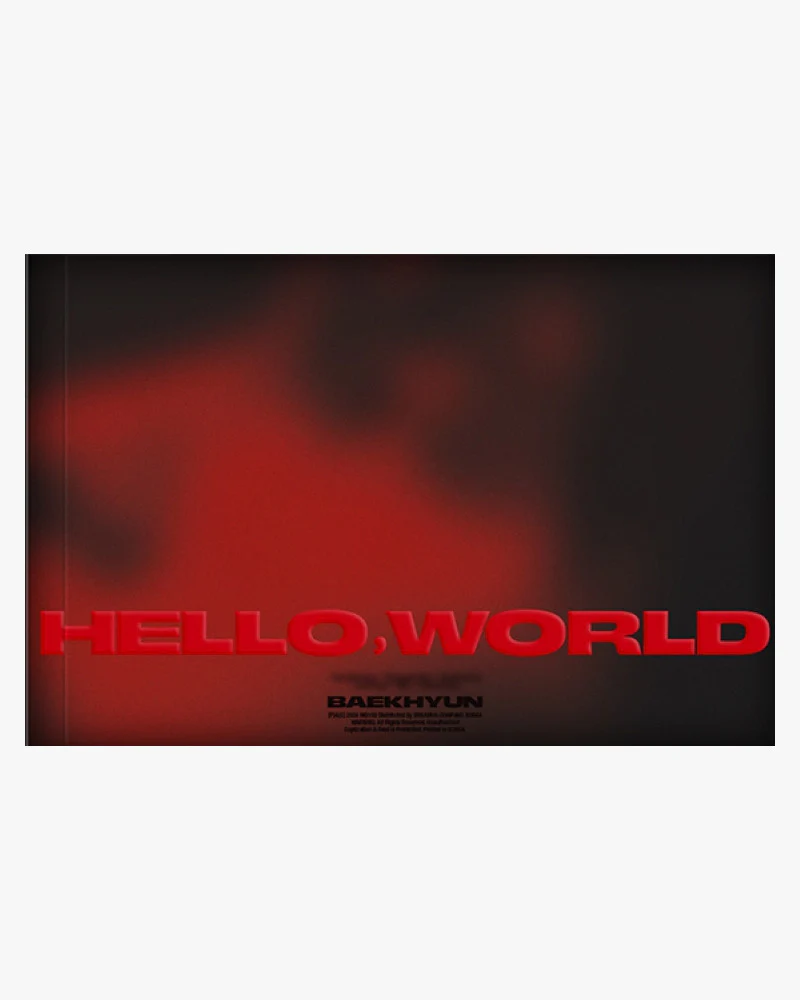 BAEKHYUN (EXO) - 4TH MINI ALBUM [Hello, World] (Photobook Ver.) (2 Versions) - Image 4