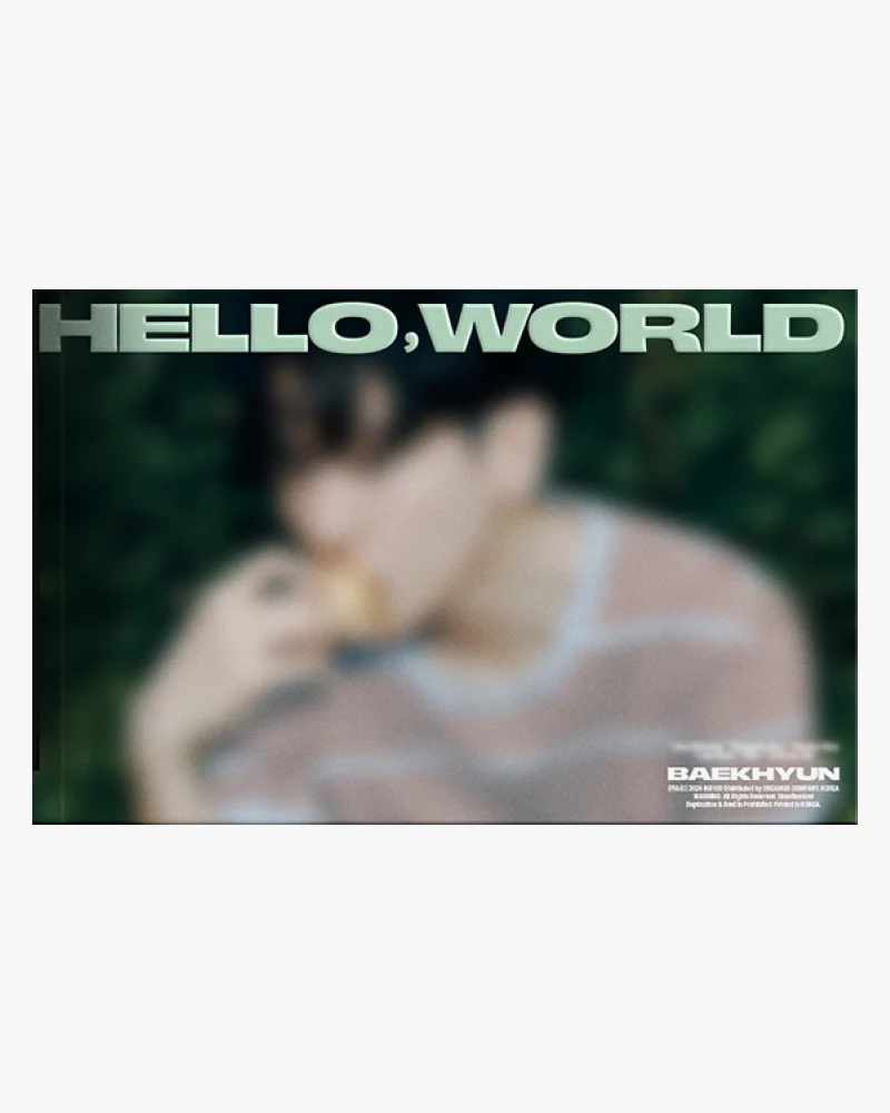 BAEKHYUN (EXO) - 4TH MINI ALBUM [Hello, World] (Photobook Ver.) (2 Versions) - Image 5