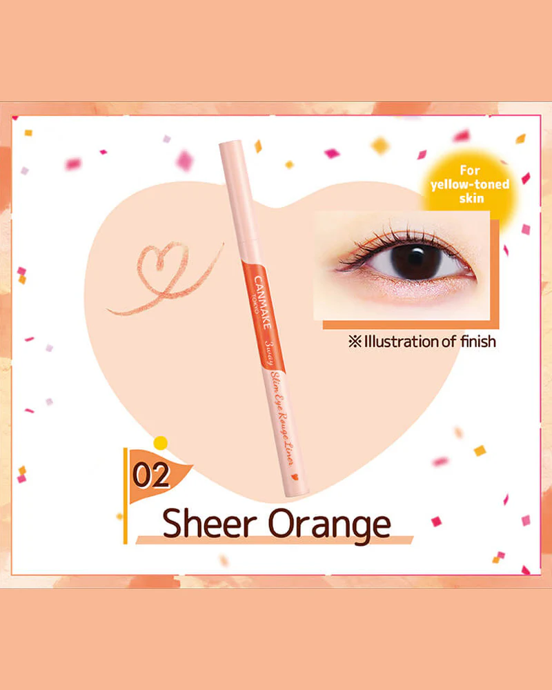 CANMAKE 3Way Slim Eye Rouge Liner - Image 4