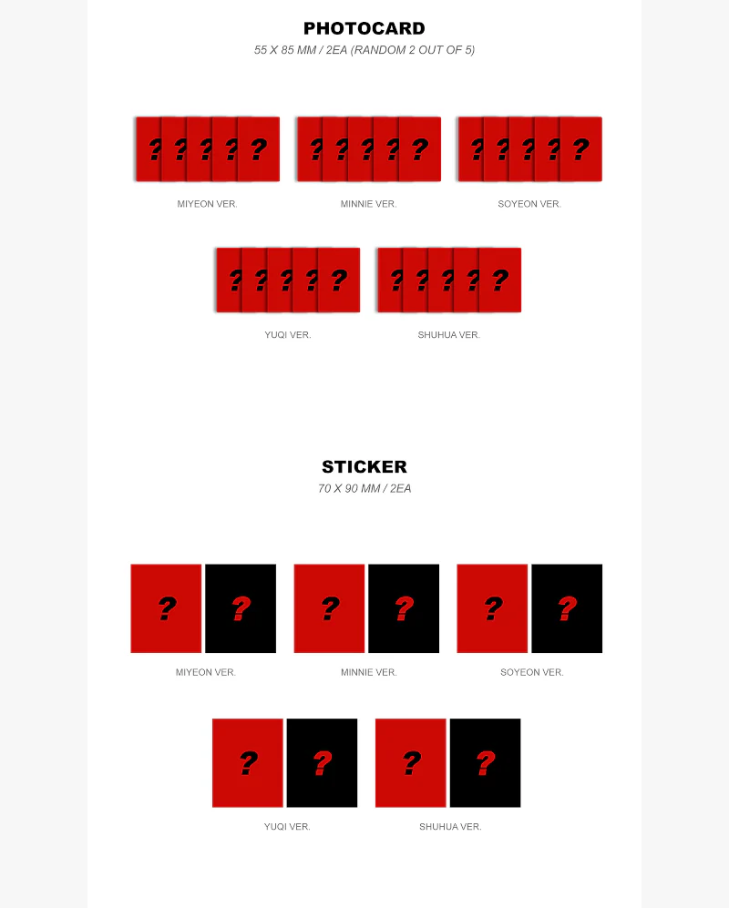 (G)I-DLE - 2ND ALBUM [2] (POCA) (5 Versions) - Image 8