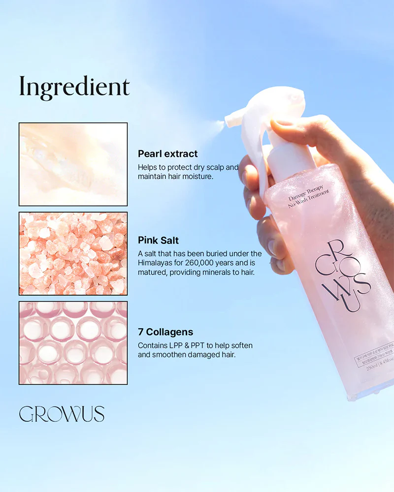 GROWUS Damage Therapy No-Wash Treatment EX - Image 3