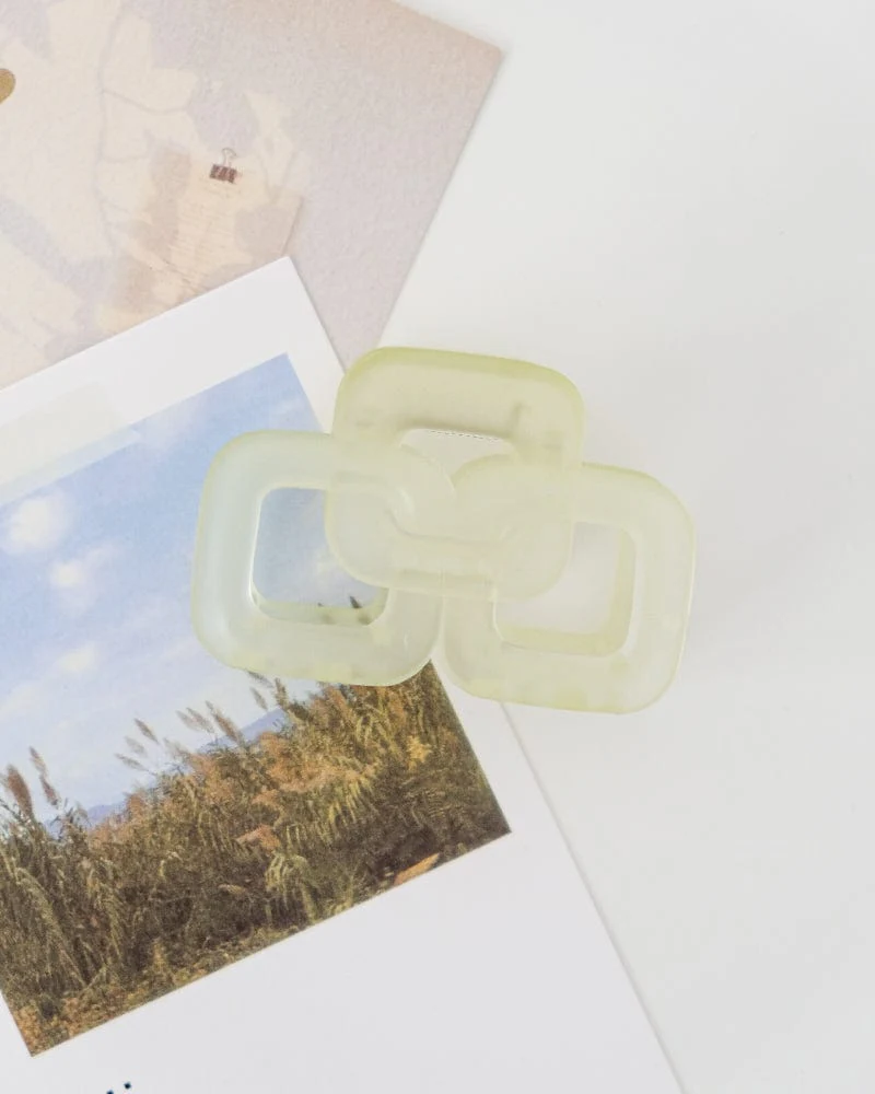 Jelly Links Hair Claw Clip - Image 5