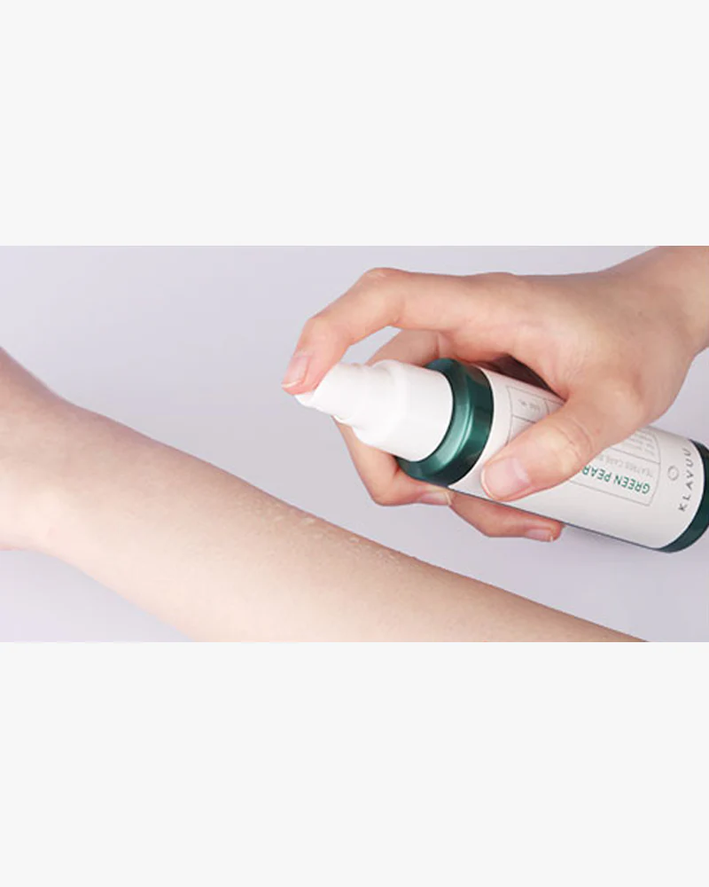 KLAVUU Green Pearlsation Teatree Care Body Spray - Image 3
