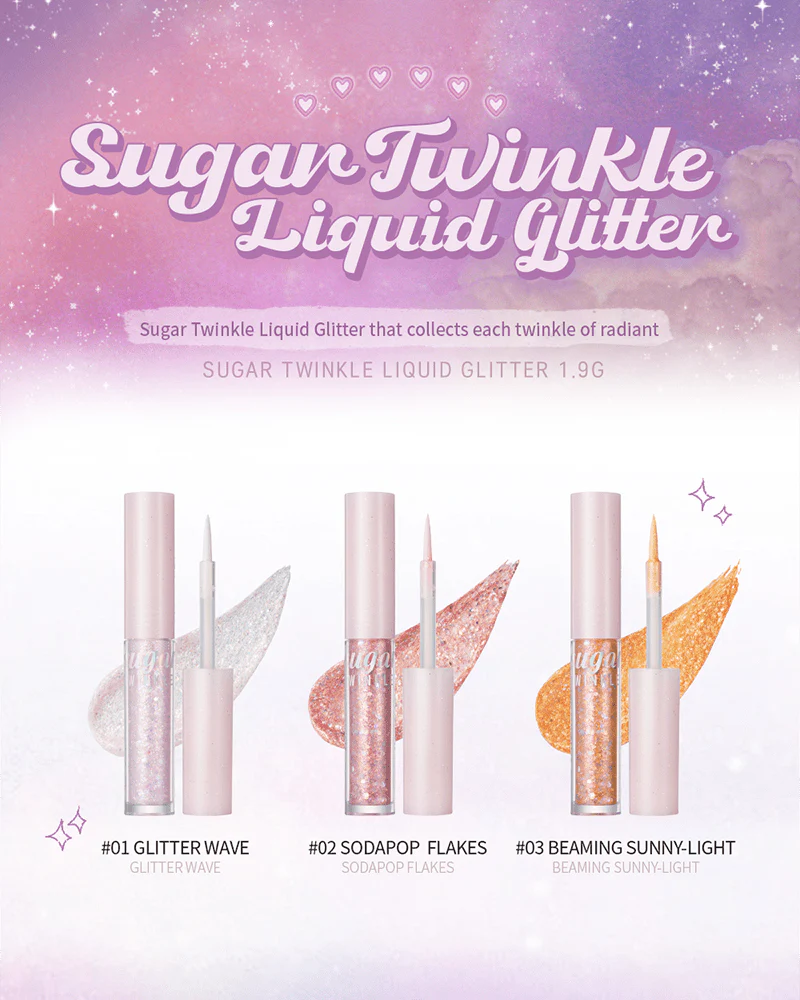 peripera Sugar Twinkle Liquid Glitter - Image 3