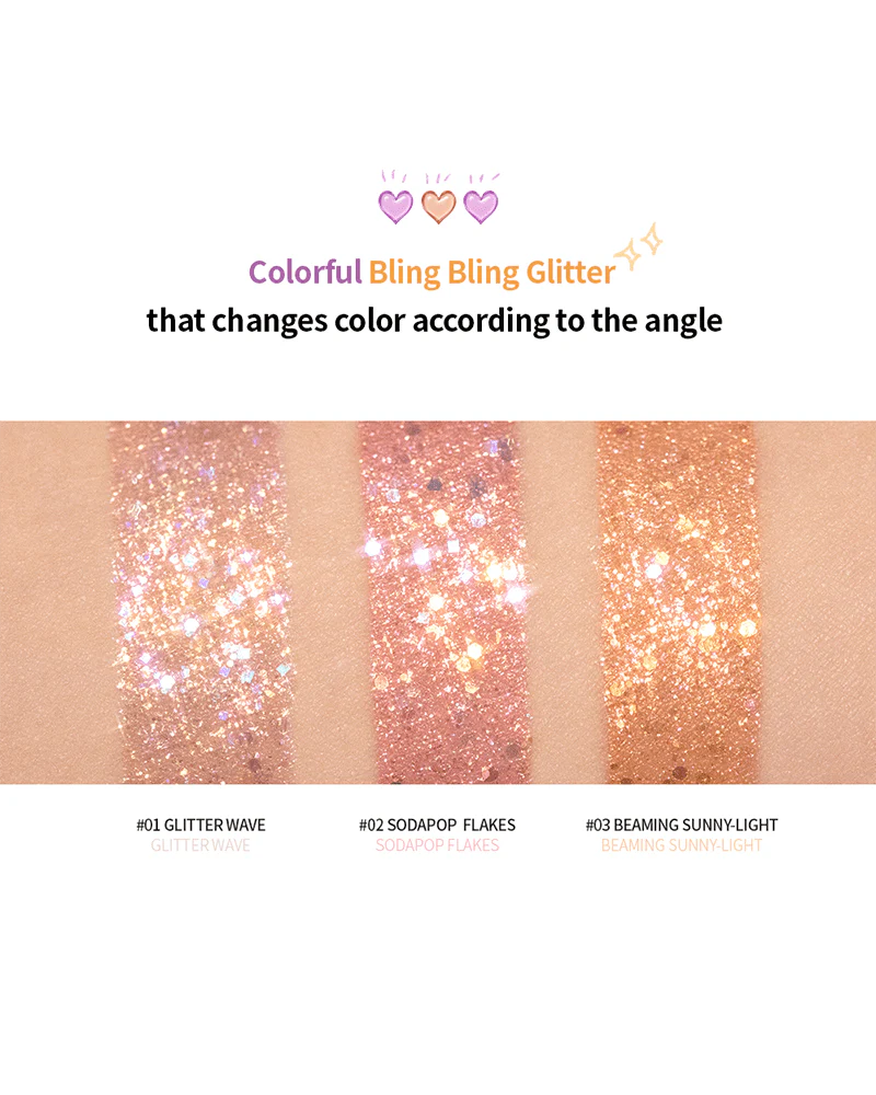 peripera Sugar Twinkle Liquid Glitter - Image 4