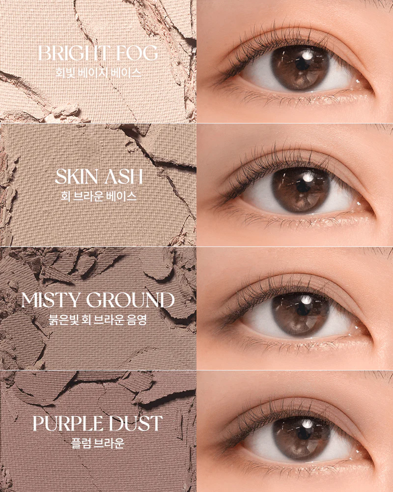 rom&nd Better Than Palette #Dusty Fog Garden - Image 4