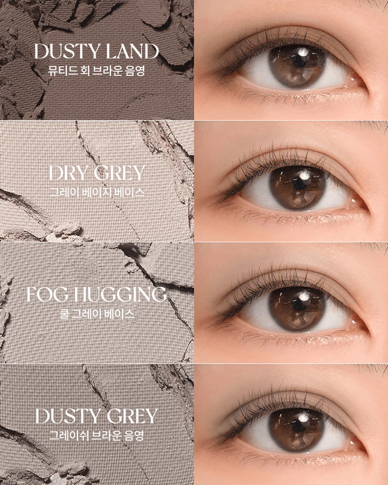 rom&nd Better Than Palette #Dusty Fog Garden - Image 5