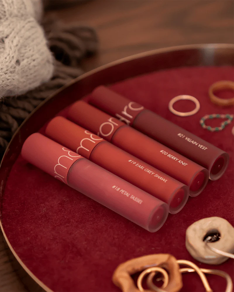 rom&nd Zero Velvet Tint: Autumn Knit Series - Image 3