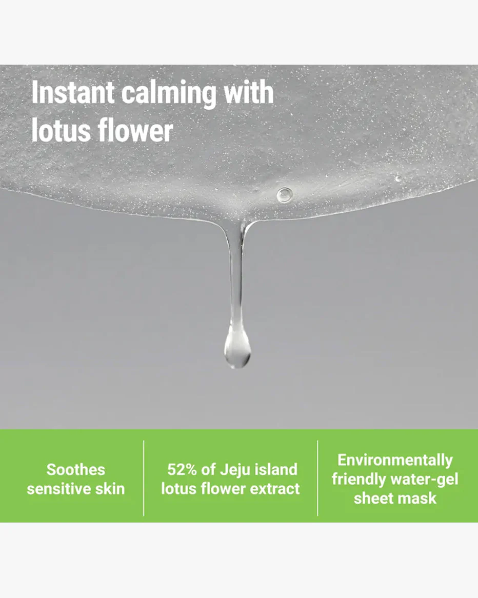 ROVECTIN Clean Lotus Water Calming Sheet Mask - Image 4