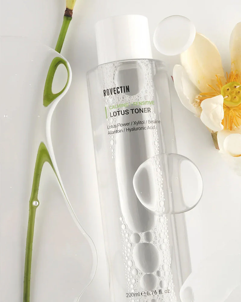 ROVECTIN Clean Lotus Water Calming Toner - Image 5