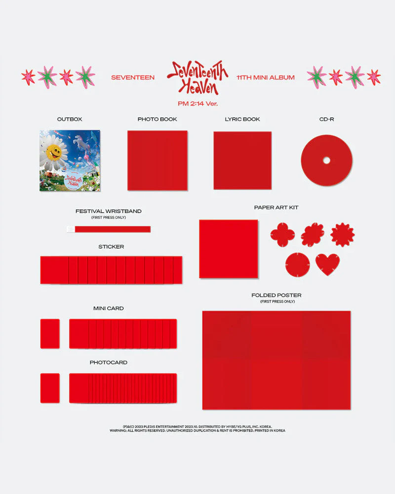 SEVENTEEN - 11TH MINI ALBUM [SEVENTEENTH HEAVEN] (3 Versions) - Image 3