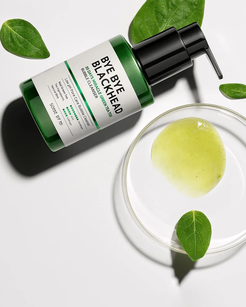 SOME BY MI Bye Bye Blackhead 30 Days Miracle Green Tea Tox Bubble Cleanser - Image 3