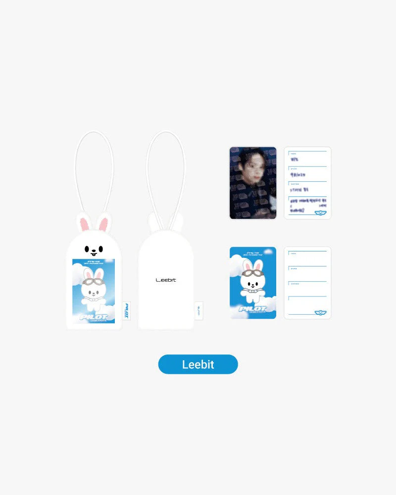 STRAY KIDS 3RD FANMEETING 'PILOT : FOR ★★★★★' SKZOO CARRIER NAME TAG SET - Image 3