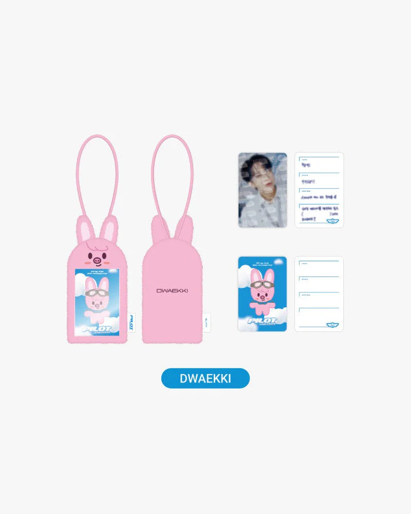 STRAY KIDS 3RD FANMEETING 'PILOT : FOR ★★★★★' SKZOO CARRIER NAME TAG SET - Image 4