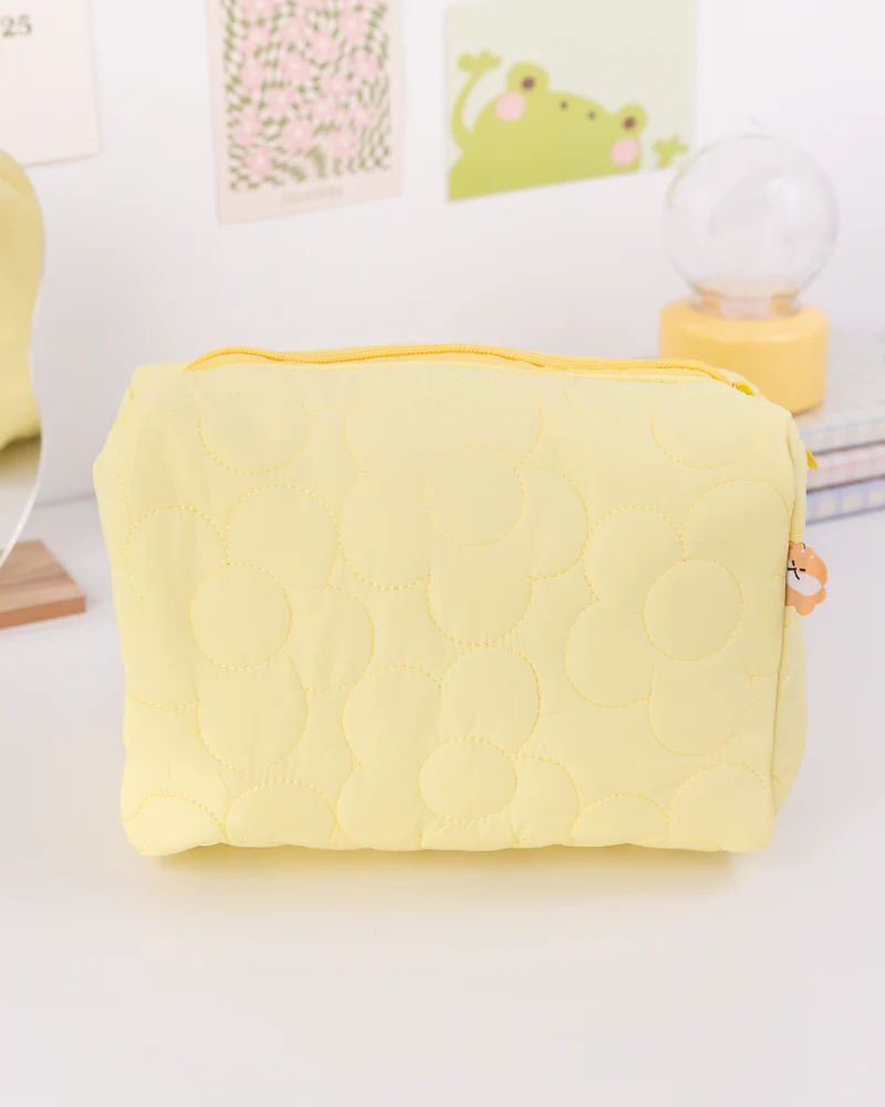 SUKOSHI Floral Puffy Pouch - Image 3
